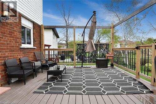 126 Bastille Street, Hamilton, ON - Outdoor With Deck Patio Veranda With Exterior