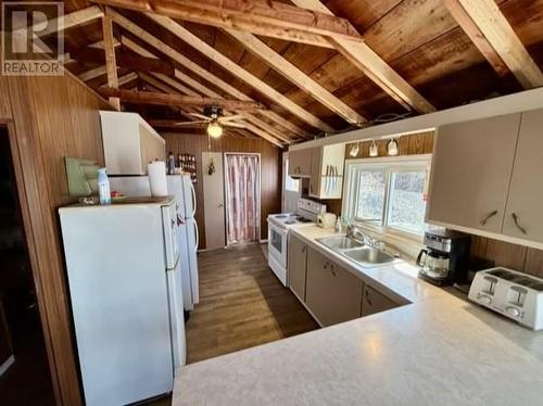 1946 Fire Road 4, Capreol, ON - Indoor Photo Showing Kitchen With Double Sink