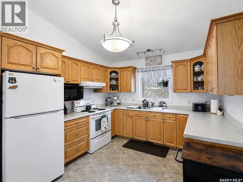741 Main Street, Canwood, SK - Indoor Photo Showing Kitchen With Double Sink