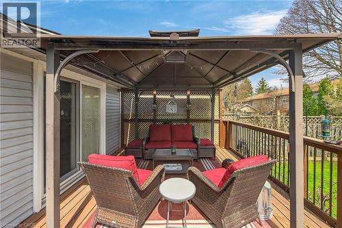 23 Juliebeth Drive, Hamilton, ON - Outdoor With Deck Patio Veranda With Exterior
