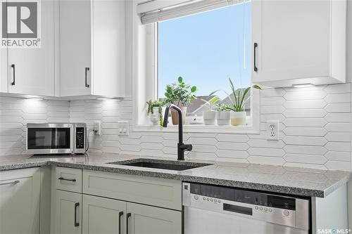 223 Pobran Lane, Saskatoon, SK - Indoor Photo Showing Kitchen With Upgraded Kitchen