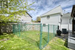 Fenced off area for pets or garden - 
