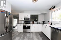 Lots of cabinets, appliances included - 