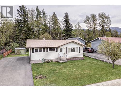 157 Pine Avenue  Sparwood, BC V0B 2G0