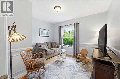 currently used as a den - 10 Huisman Lane, Hamilton, ON - Indoor Photo Showing Living Room