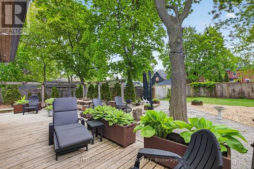 309 Cromwell Street, London East (East B), ON - Outdoor With Deck Patio Veranda