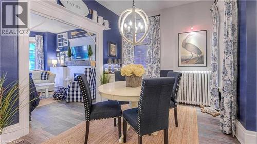 133 Markland Street, Hamilton, ON - Indoor Photo Showing Dining Room
