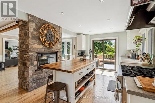 75 Yates Street, St. Catharines (Downtown), ON - Indoor Photo Showing Living Room With Fireplace