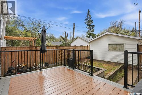 228 8Th Street E, Saskatoon, SK - Outdoor With Deck Patio Veranda With Exterior