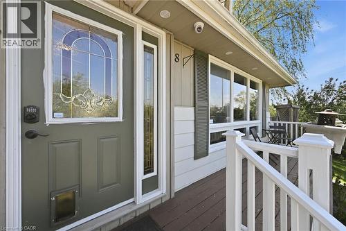 8 Delrex Boulevard, Georgetown, ON - Outdoor With Deck Patio Veranda With Exterior