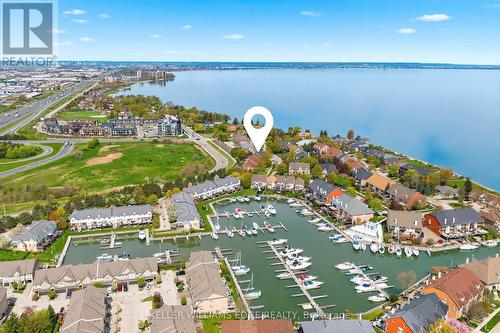 Aerial View - 14 Harbour Drive, Hamilton, ON - Outdoor With Body Of Water With View