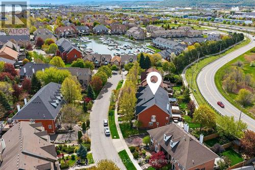 Aerial View - 14 Harbour Drive, Hamilton, ON - Outdoor With View