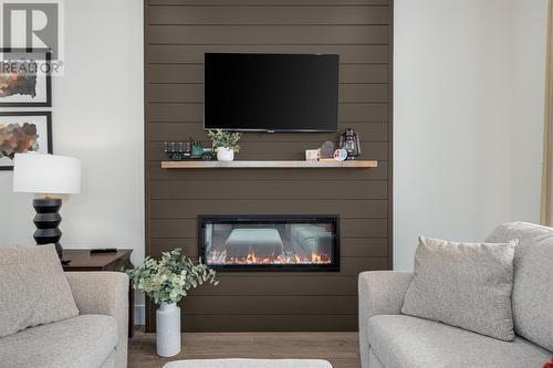 2 Eider Place, Paradise, NL - Indoor Photo Showing Living Room With Fireplace