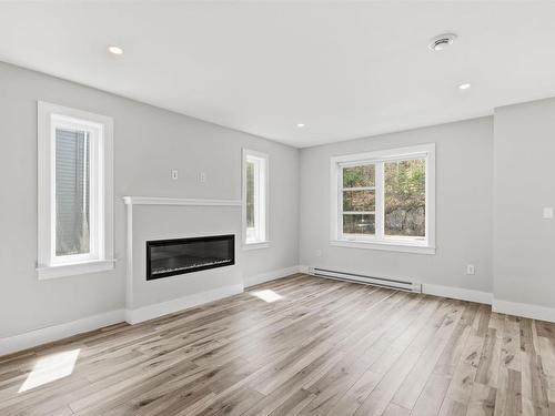 582B Herring Cove Road, Halifax, NS - Indoor Photo Showing Living Room With Fireplace