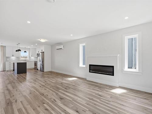 582B Herring Cove Road, Halifax, NS - Indoor Photo Showing Living Room With Fireplace