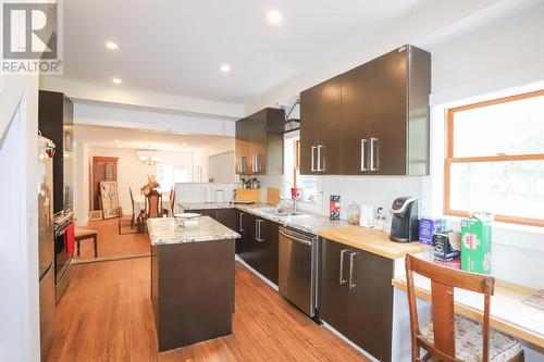 3091 Hilton Rd, Hilton Beach, ON - Indoor Photo Showing Kitchen With Double Sink With Upgraded Kitchen