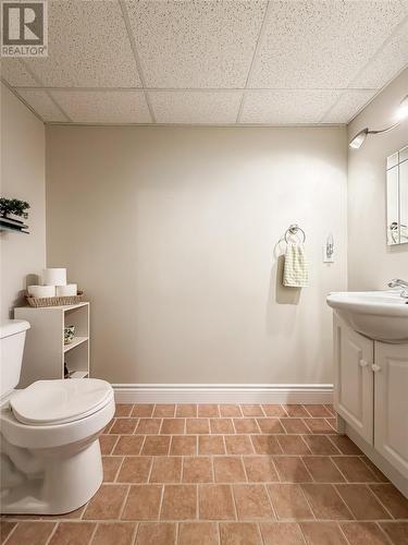 Basement half bathroom - 36 Atlantic Street, Marystown, NL - Indoor Photo Showing Bathroom