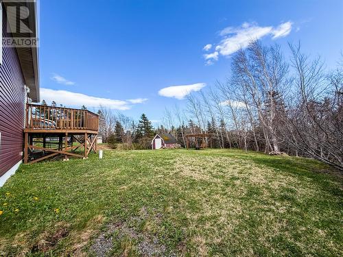 Backyard - 36 Atlantic Street, Marystown, NL - Outdoor