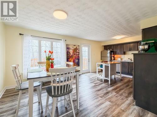 Open concept kitchen and dining room - 36 Atlantic Street, Marystown, NL - Indoor Photo Showing Dining Room