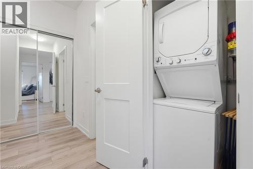 In-suite laundry - 251 Northfield Drive E Unit# 312, Waterloo, ON - Indoor Photo Showing Laundry Room