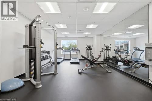 251 Northfield Drive E Unit# 312, Waterloo, ON - Indoor Photo Showing Gym Room