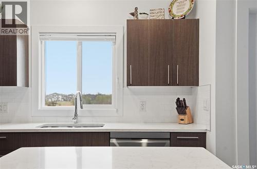 214 142 Pawlychenko Lane, Saskatoon, SK - Indoor Photo Showing Kitchen With Double Sink