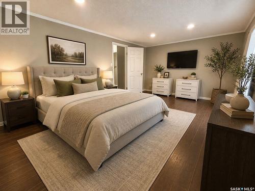 607 Beharrel Street, Oxbow, SK - Indoor Photo Showing Bedroom