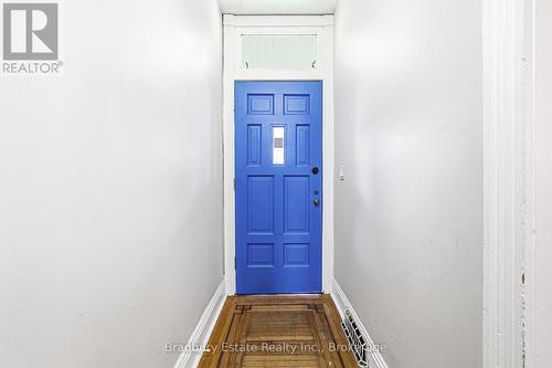 Front Door with Glass Transom - 43 Harvey Street, Hamilton (Gibson), ON - Indoor Photo Showing Other Room