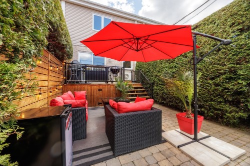 Cour - 698 Rue Des Marquises, Beloeil, QC - Outdoor With Deck Patio Veranda