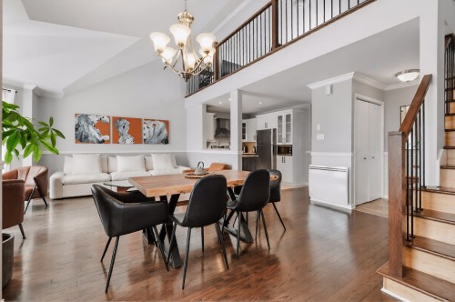 Salle à manger - 9698 Rue Riverin, Brossard, QC - Indoor Photo Showing Dining Room