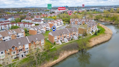 Photo aérienne - 9698 Rue Riverin, Brossard, QC - Outdoor With View