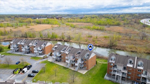 Photo aérienne - 9698 Rue Riverin, Brossard, QC - Outdoor With View