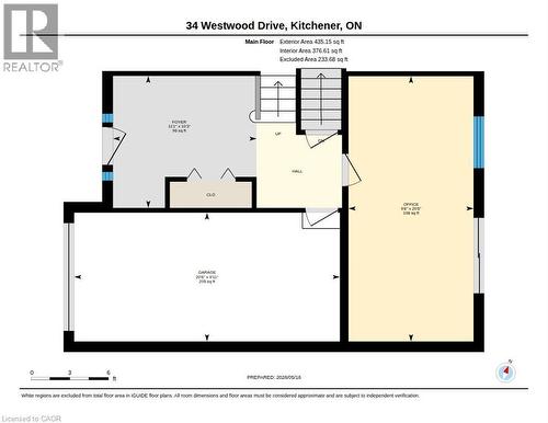 Floor plan - 34 Westwood Crescent, Kitchener, ON - Other