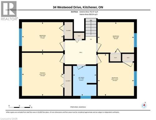 Floor plan - 34 Westwood Crescent, Kitchener, ON - Other
