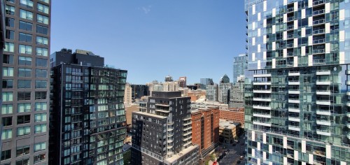 View - 1901-1500 Boul. René-Lévesque O., Montréal (Ville-Marie), QC - Outdoor With Facade