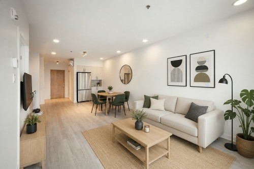 Salon - 407-900 Rue Notre-Dame, Repentigny (Repentigny), QC - Indoor Photo Showing Living Room