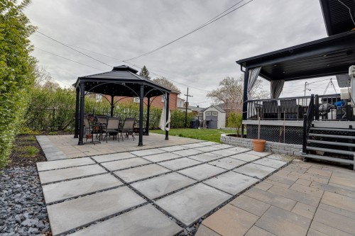 Courtyard - 3888 Rue Monselet, Montréal (Montréal-Nord), QC - Outdoor With Deck Patio Veranda