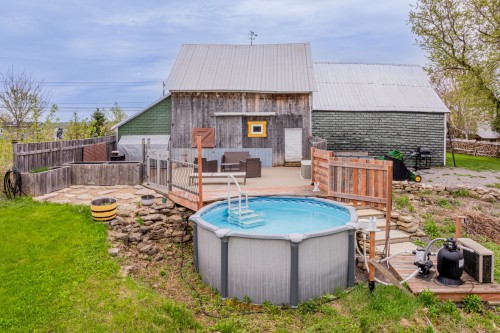 Piscine - 42 Ch. Du Roy, Deschambault-Grondines, QC - Outdoor With Above Ground Pool