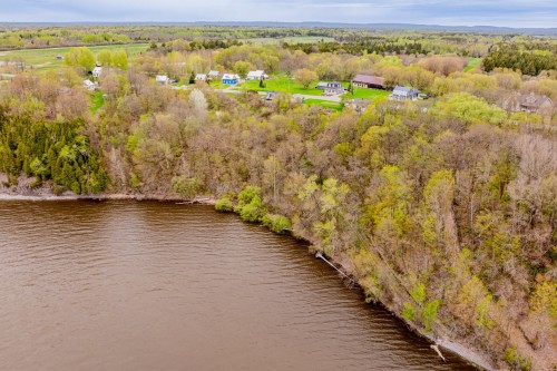Photo aérienne - 42 Ch. Du Roy, Deschambault-Grondines, QC - Outdoor With Body Of Water With View