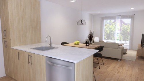Overall view - 10-830 Boul. De L'Industrie, Saint-Paul, QC - Indoor Photo Showing Kitchen