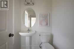 Main floor powder room - 