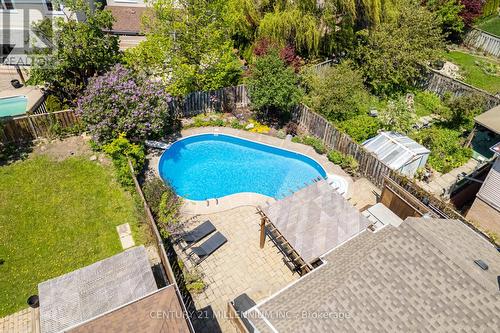 7220 Danton Promenade, Mississauga, ON - Outdoor With In Ground Pool With Deck Patio Veranda