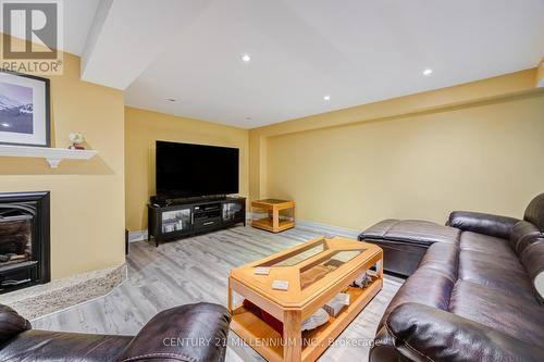 7220 Danton Promenade, Mississauga, ON - Indoor Photo Showing Living Room With Fireplace