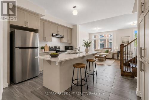 Virtually Staged - 34 Queenpost Drive E, Brampton, ON - Indoor Photo Showing Kitchen