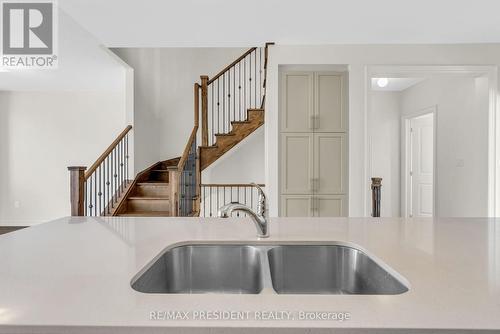 34 Queenpost Drive E, Brampton, ON - Indoor Photo Showing Kitchen With Double Sink