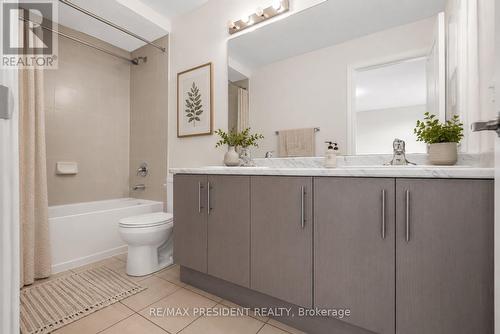 Virtually Staged - 34 Queenpost Drive E, Brampton, ON - Indoor Photo Showing Bathroom