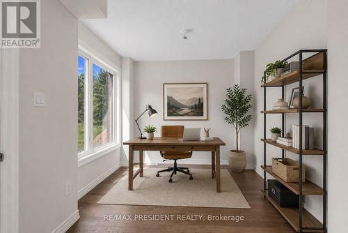 Virtually Staged - 34 Queenpost Drive E, Brampton, ON - Indoor Photo Showing Office