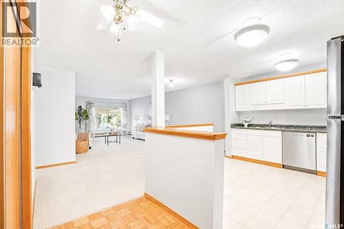 101 410 Main Street, Saskatoon, SK - Indoor Photo Showing Kitchen With Double Sink