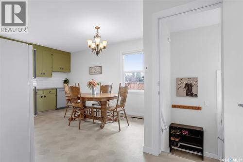 1601 Cumberland Avenue S, Saskatoon, SK - Indoor Photo Showing Dining Room