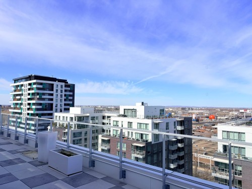 View - 711-5175 Rue Mackenzie, Montréal (Côte-Des-Neiges/Notre-Dame-De-Grâce), QC - Outdoor With Balcony